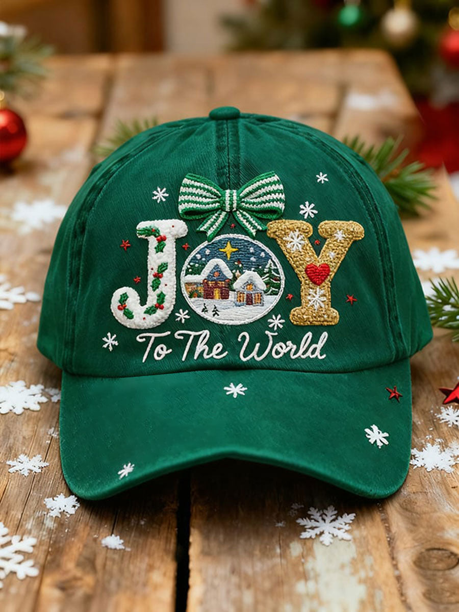 Joy To The World Printed Casual Unisex Hat